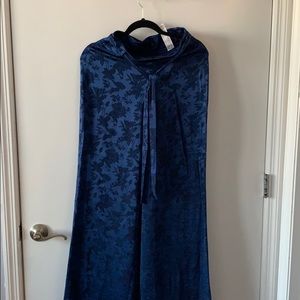 Satin Paisley Wide Leg pants